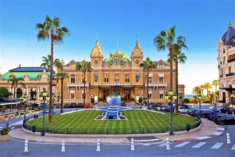 decorations in place du casino monte carlo - monuments near monte carlo.